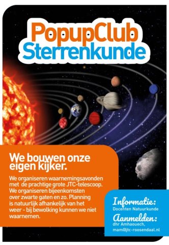 PopUpClub Sterrenkunde