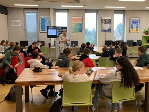 Schrijversbezoek Danielle Bakhuis1